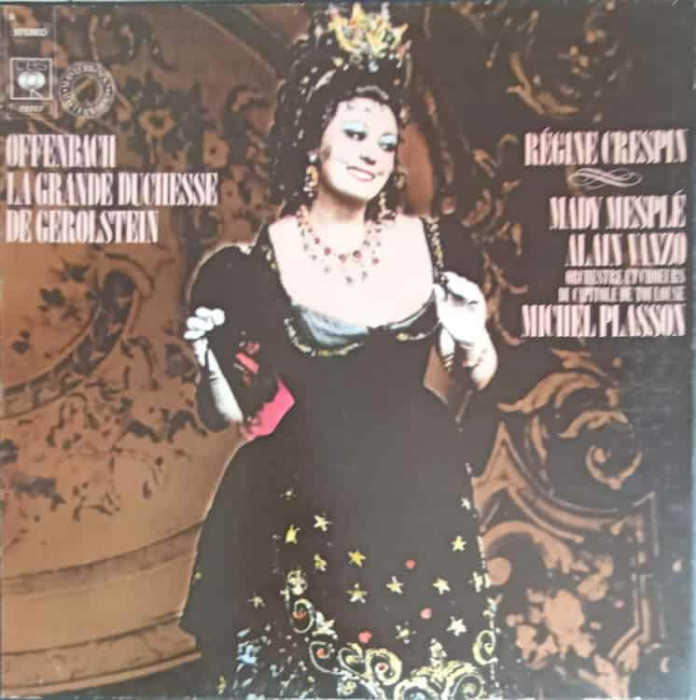 Disc vinil, LP. La Grande Duchesse De Gerolstein. SETBOX 2 DISCURI VINIL-Offenbach, Regine Crespin, Mady Me-242456