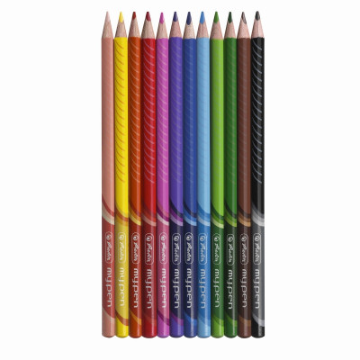 Creion Color My.pen Set 12 Ambalaj Transparent foto
