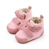 Ghetute imblanite roz - Fur (Marime Disponibila: 3-6 luni (Marimea 18, Superbaby