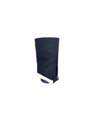 Husa de protectie neagra pentru consola PlayStation 5, plastic robust, 39 x 26,5 x 9 cm