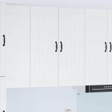 VidaXL Dulap suspendat de bucătărie Alb 80 x 31 x 100 cm Lemn compozit 885145