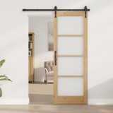 vidaXL Ușă Interioară cu Sticlă &quot;ORKDAL&quot; 73,5x198,5x4 cm Lemn Masiv de Pin