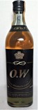 WHISKY,oldmoor - O:W, IMPORTED genova ITALY cl 75 gr 39 ANII 60/70