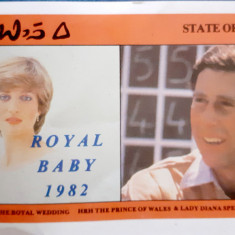 Oman printul Charles si printesa Diana 1982 bloc nedant. Mnh
