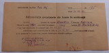 Adeverinta provizorie de luare in evidenta , 1952, Cluj