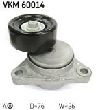 SKF VKM 60014 rola intinzator,curea transmisie