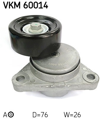 SKF VKM 60014 rola intinzator,curea transmisie foto
