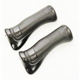 Set 2 mansoane biciclete KRIS Ergo cu suport pentru palma, PVC, 120mm, culoare n... Cod:A710