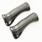 Set 2 mansoane biciclete KRIS Ergo cu suport pentru palma, PVC, 120mm, culoare n... Cod:A710