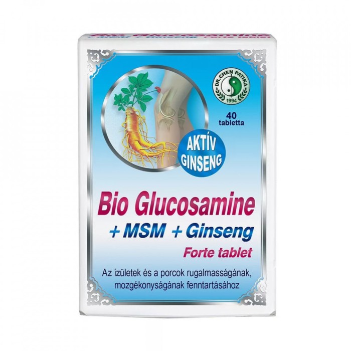 BIO GLUCOSAMINE+MSM+GINS 40CPS