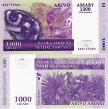 Bancnota Madagascar 1000 Ariary (5000 Francs) 2004 UNC