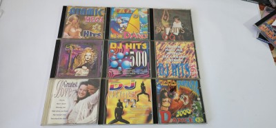 CD MUZICA DANCE , LOT 9 CD-URI FARA ZGARIETURI . foto
