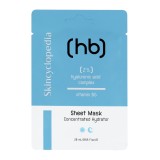 Masca de fata tip servetel cu acid hialuronic si vitamina B5, 20ml, Skincyclopedia