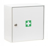 Dulap pentru medicamente si prim ajutor din metal, 30x30x15cm, alba