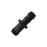 Cumpara ieftin Set 100 buc x Imbinare redusa din plastic pentru furtun picurare, negru, cod-7447, 15 - 17 mm