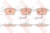 Set placute frana,frana disc AUDI A4 (8EC, B7) (2004 - 2008) TRW GDB1554