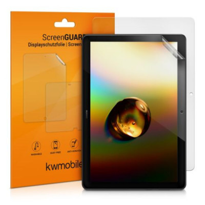 Set 2 Folii de protectie mate pentru tableta Huawei MediaPad T5 10 , Kwmobile, Transparent, Plastic, 46109.2 foto