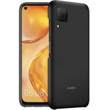 Husa Originala HUAWEI P40 Lite - Silicon Cover (Negru) Blister