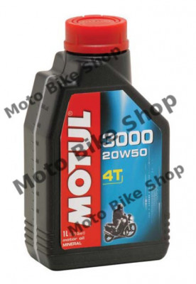 MBS Ulei Motul 3000 4T 20W50 1L, Cod Produs: 104048 foto