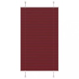 VidaXL Jaluzea plisată Bordeaux Roșu 70x150 cm Lățime țesătură 69,4 cm