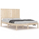 Cumpara ieftin Cadru de pat mic dublu, 120x190 cm, lemn masiv
