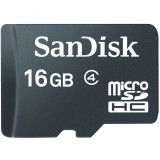 Card MicroSD 16GB (Clasa 4) SanDisk