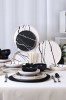 Keramika Set de vesela - Keraart Marble - 24 bucăți - 6 persoane - Stoneware