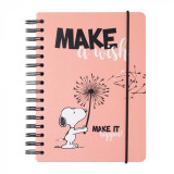 Carnet Snoopy A5 - Make a Wish