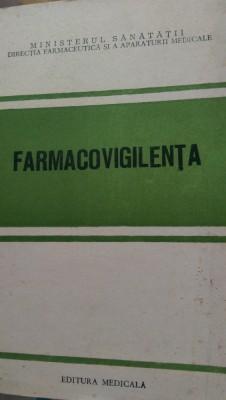 Farmacovigilenta Dumitru Dobrescu 1983 foto
