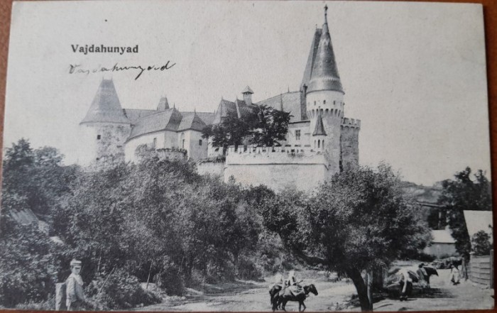 Carte postala, Hunedoara Castelul, 1906