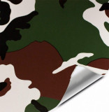 Folie colantare auto CAMUFLAJ FOREST (3m x 1,52m), AVEX