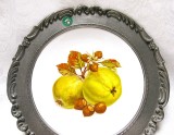 FARFURIE PORTELAN BAVARIA IN RAMA ZINC FRIELING DECOR FRUCTE 23 CM