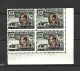 ROMANIA 1956 - 50 DE ANI DE LA PRIMUL ZBOR AL LUI TRAIAN VUIA, BLOC, MNH - LP 411, Nestampilat