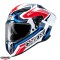 Casca integrala pentru scuter - motocicleta Caberg model Drift Evo II SV Jarama H7 alb/rosu/albastru lucios Pinlock ready &ndash; lentila Pinlock inclusa S