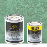 Vopsea Decorativă de Lux Sirius &ndash; Verde Inchis | Pachet 3 Litri (2L + 1L Inclus), Finisaj Perlat cu Perle de Sticlă -Toro Decor