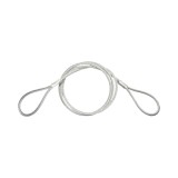 Cablu sufa troliu ciochinar otel 14mm x 4m cu ochiuri pentru tractare/ridicare