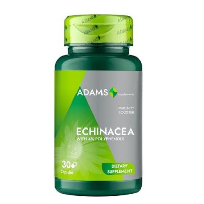 Echinacea 400 miligrame 30 capsule Adams Vision foto