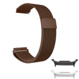 Curea tip Milanese Loop compatibila cu Samsung Galaxy Watch8 Classic 46mm, Coffee