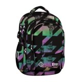 Ghiozdan St.Right BP01, colectia Holo Impression, 43 x 32 x 21 cm, 4 compartimente