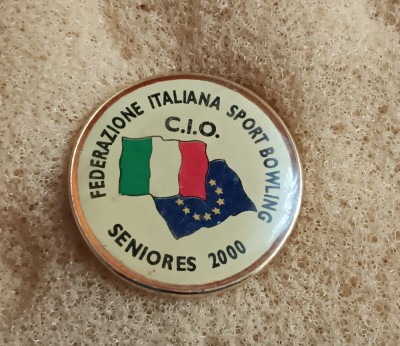 QW9 N6 53 - Tematica sport - Federatia italiana de bowling - 2000 foto