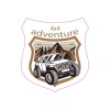 Abtibild &quot;ADVENTURE 4X4&quot;Cod:TAG 007 / T2 Automotive TrustedCars, Oem
