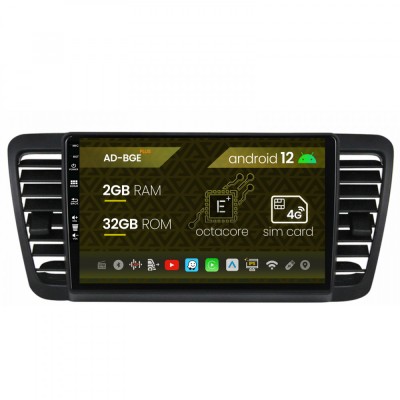Navigatie Subaru Legacy (2004-2010), Android 12, E-Octacore 2GB RAM + 32GB ROM, 9 Inch - AD-BGE9002+AD-BGRKIT338 foto