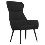 Cumpara ieftin Scaun de relaxare, negru, material textil