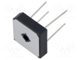 Punte redresoare monofazată Urmax 400V 15A 300A THT DC COMPONENTS