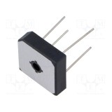 Punte redresoare monofazată Urmax 400V 15A 300A THT DC COMPONENTS