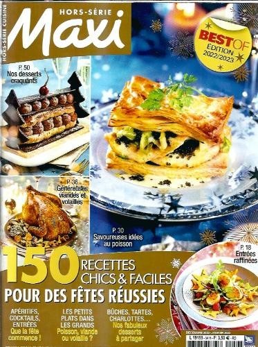 Maxi - 150 recettes chics &amp; faciles
