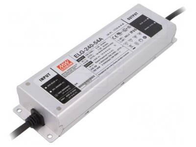 Alimentator LED 240W 54V 2,23-4,45A 100-305VAC foto