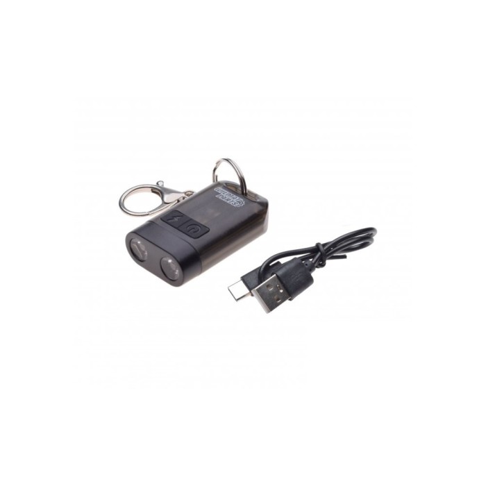 Lanterna breloc cu LED reincarcabila USB mica