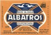 NI413 Etichetă bere blondă superioară pasteurizată tip Bucegi, Albatros, Bere Galați