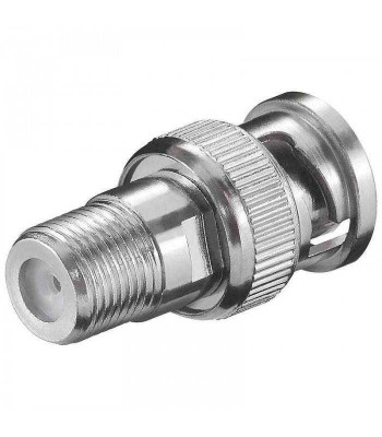 Adaptor BNC tata la F mama Goobay foto